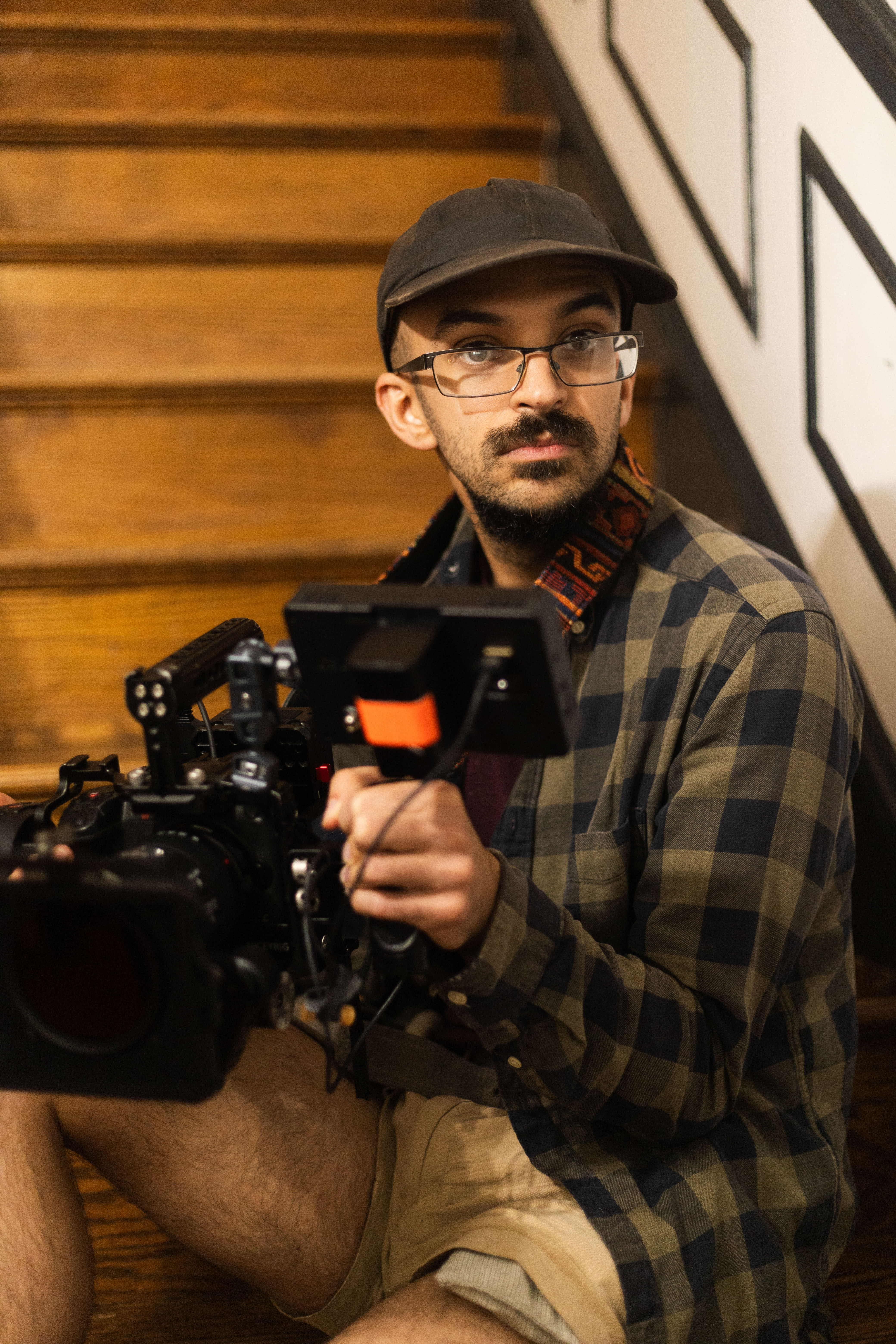 Founder portrait for Mighty Lux Media.